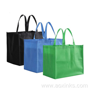 Shopping Bags Reusable Foldable Custom Non Woven Logo
